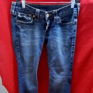 True Religion Blue Jeans size 28
